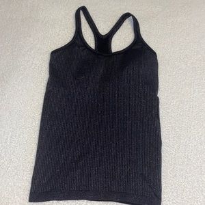 Lululemon LIMITED EDITION ebb to street tank sparkle. Size 8 never worn